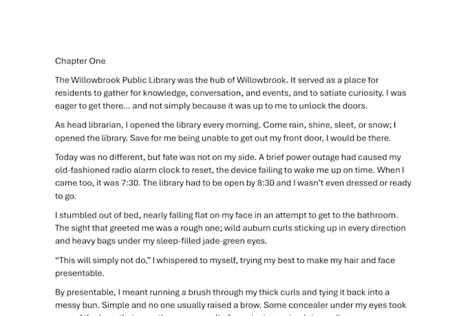 ghostwrite a cozy mystery, horror, or a thriller short story